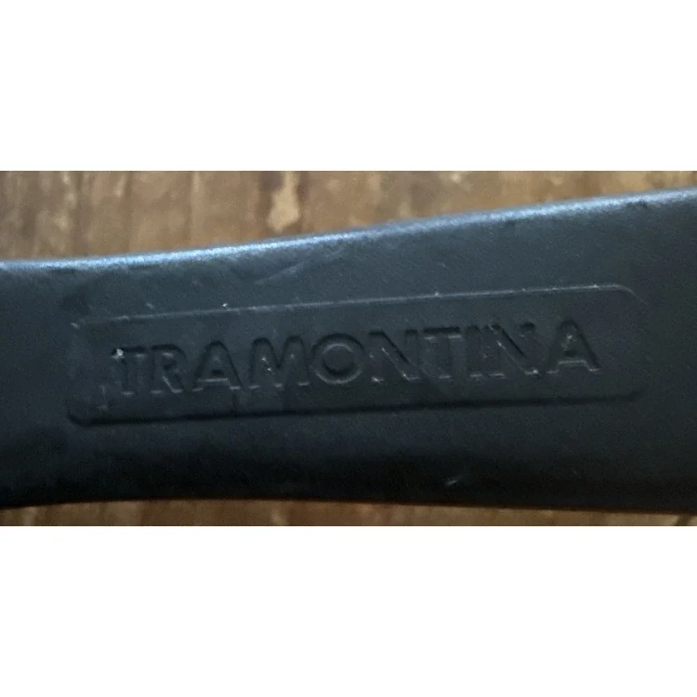 Tramontina Plastic Black Pasta Spoon Server Utensil Cooking Made‎ in Brazil